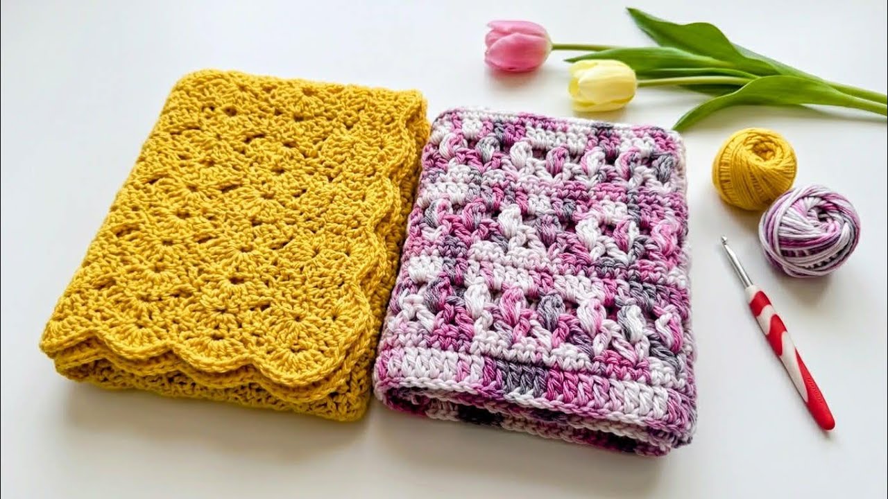 super Duper EASY stitch CROCHET BLANKET PATTERN FOR BEGNNIER