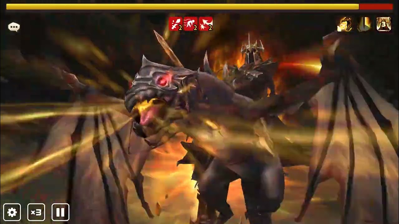 Summoners War Mordor Land of the Shadow HELL Stage 7 Boss