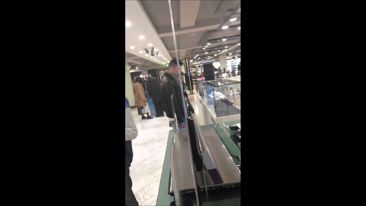 LG OLED tv at Harrods London