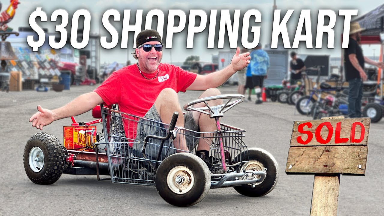 Can we Build a Go Kart Using Parts ONLY from the Swap Meet?