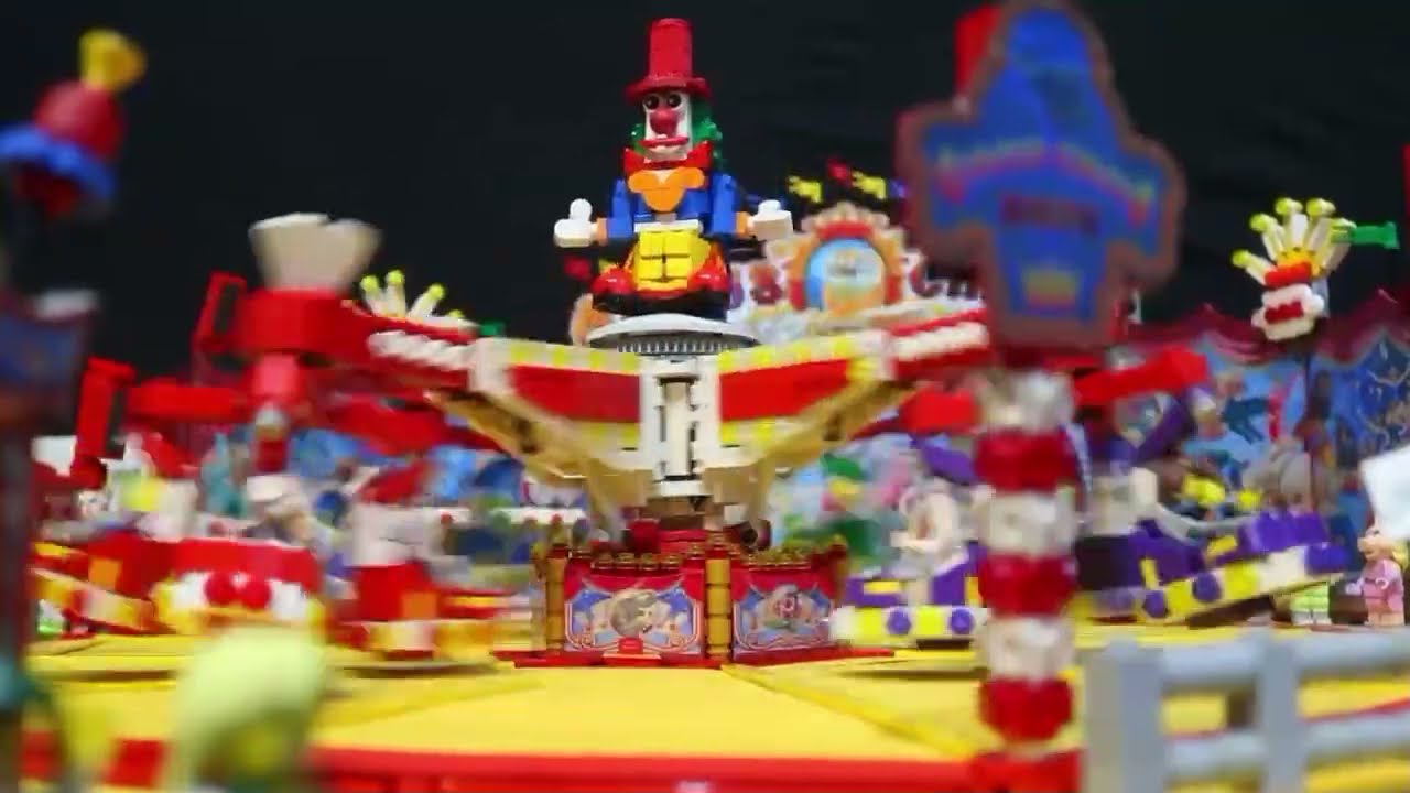 Lego Kirmes Circus Circus (Huss Magic) von Gründler & Preuß als Kirmes MOC.