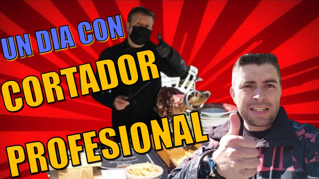 ✅✅paso un dia con un CORTADOR DE JAMÓN PROFESIONAL - cortando en un evento ( boda)