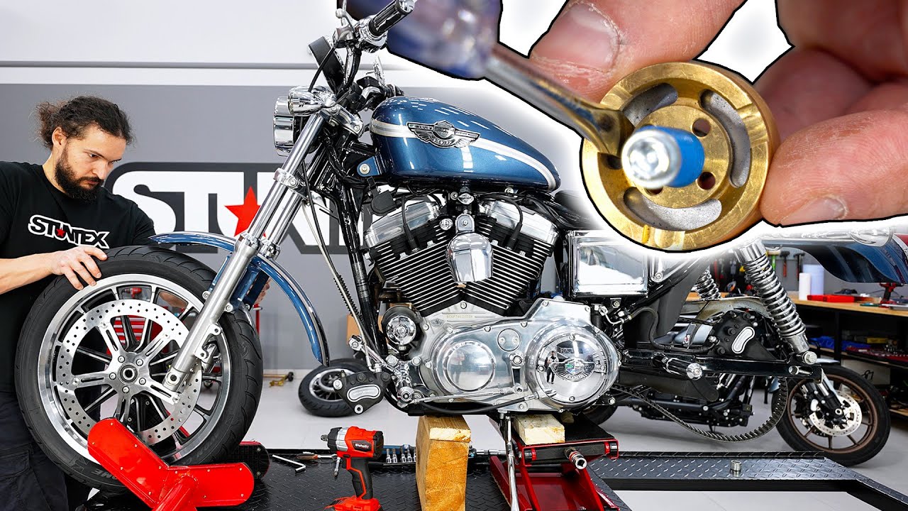 Прокачка Подвесок Harley Sportster
