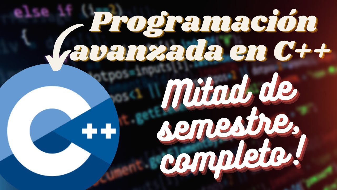 Programación orientada a objetos | C++ | Mitad de semestre en 30 minutos | Tutoprogra