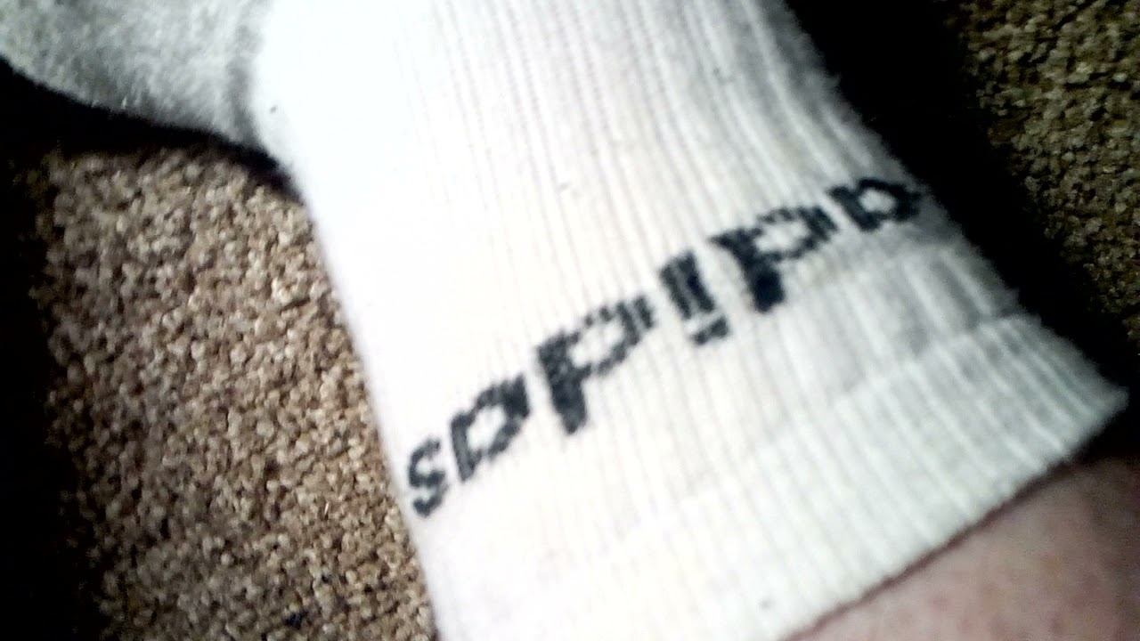 Look at these stinky Adidas socks