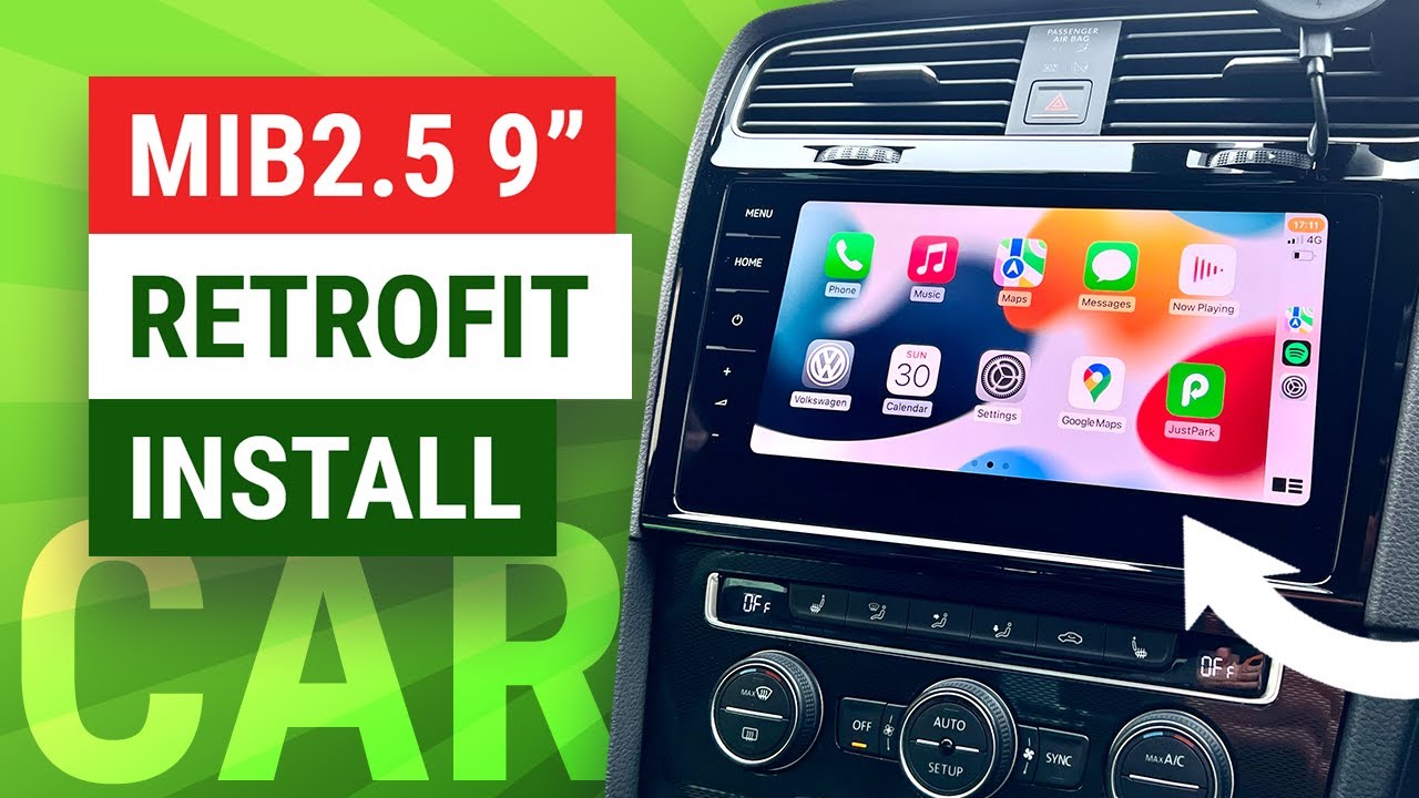 Установка Discover Pro Retrofit для VW Golf 7 GTI MIB 2.5 9.2