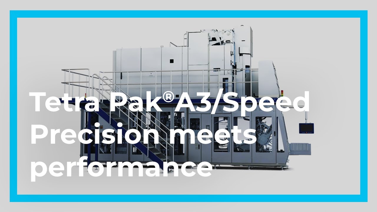 Tetra Pak® A3/Speed – optimised speed and safety with a low operational cost