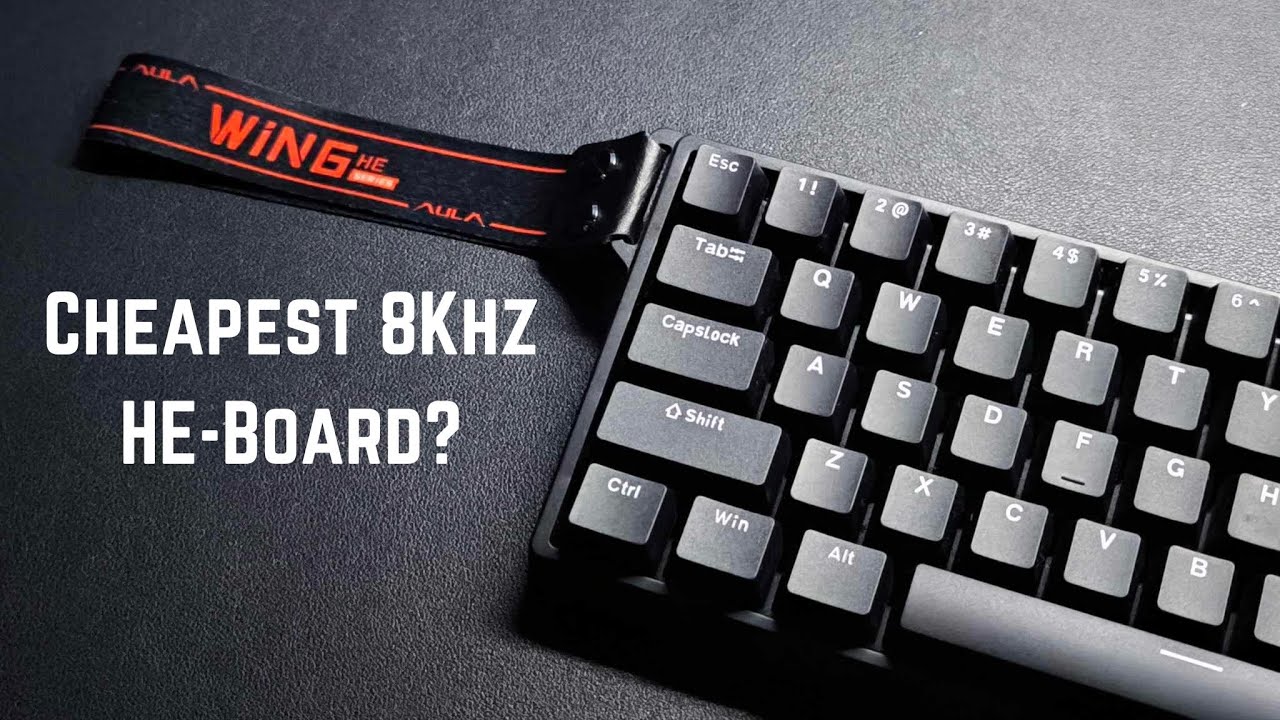 Cheapest 8k HE keyboard? | Aula Win60 HE | Review & Teardown
