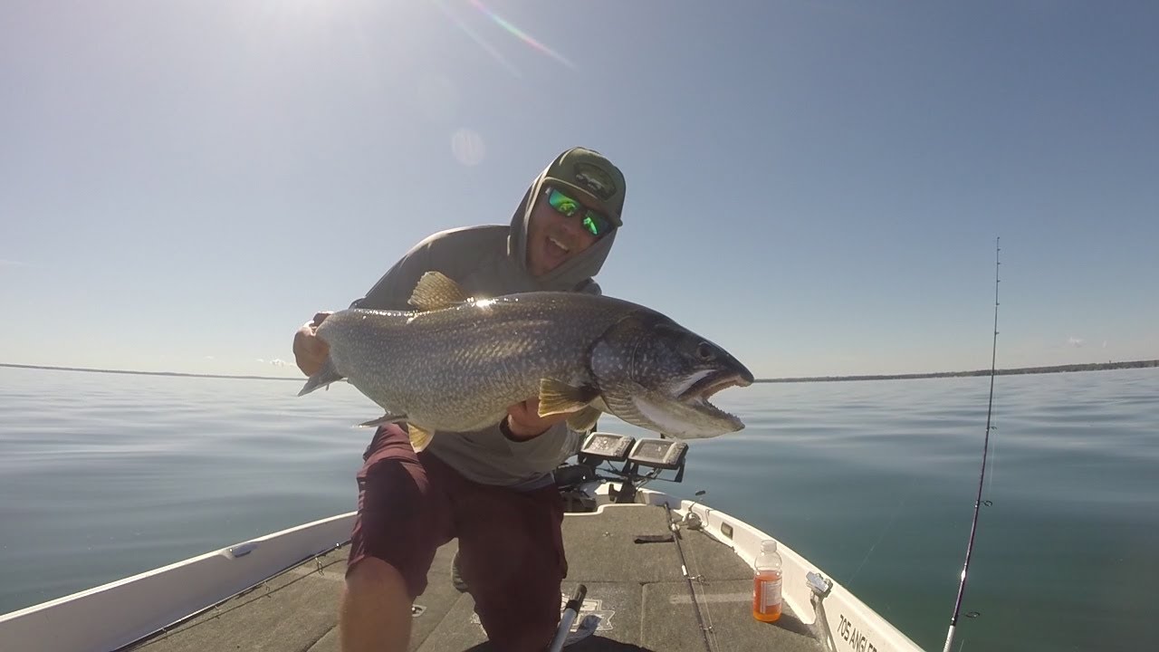 Unreal Lake Trout Fishing on Lake Simcoe