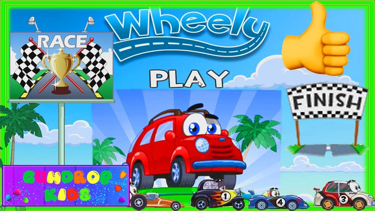 Wheely 1 Car Game (All Levels 1-15)  | Gumdrop Kids