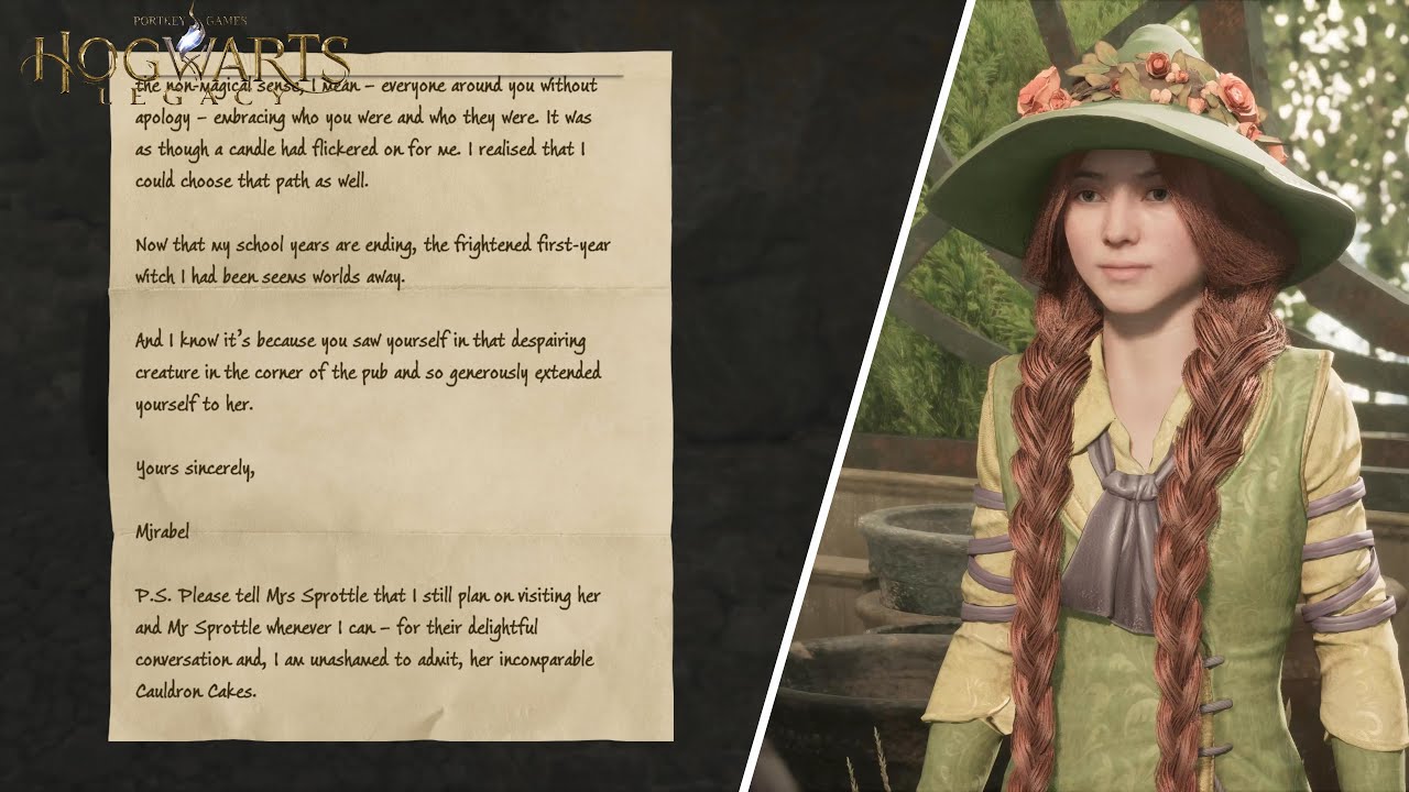 Hogwarts Legacy: How Mirabel Garlick Became a Hogwarts Professor (Professor Garlick's Background)