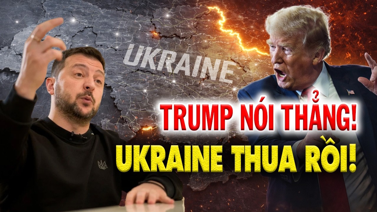 Tin nóng 16/3 : Trump thừa nhận Ukraine đang thua, Nhà Trắng rúng động!