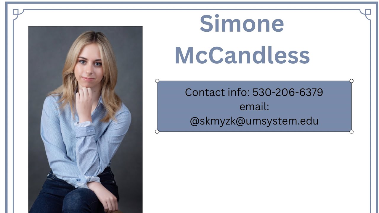 2026 Simone McCandless reel