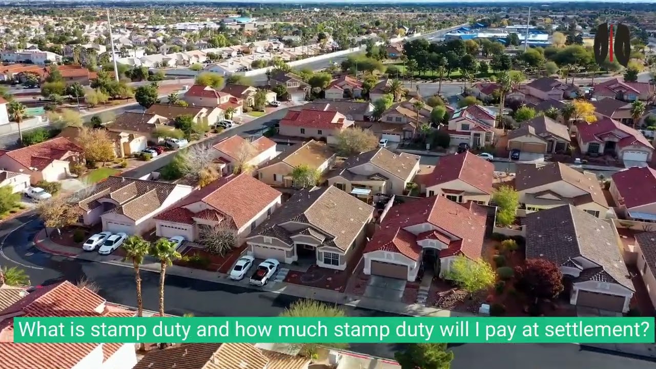 What is stamp duty and how much stamp duty will I pay at settlement?
