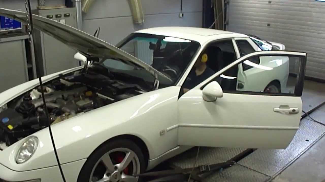 Porsche 968 CS with Custom Exhaust - Dyno Run at Beek Auto Racing