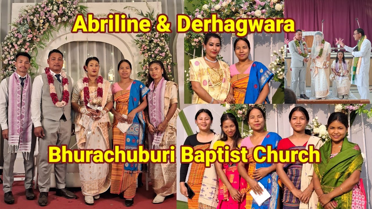 Abriline & Derhagwara || |Bodo Christian Wedding || @bijutanarzari8124 