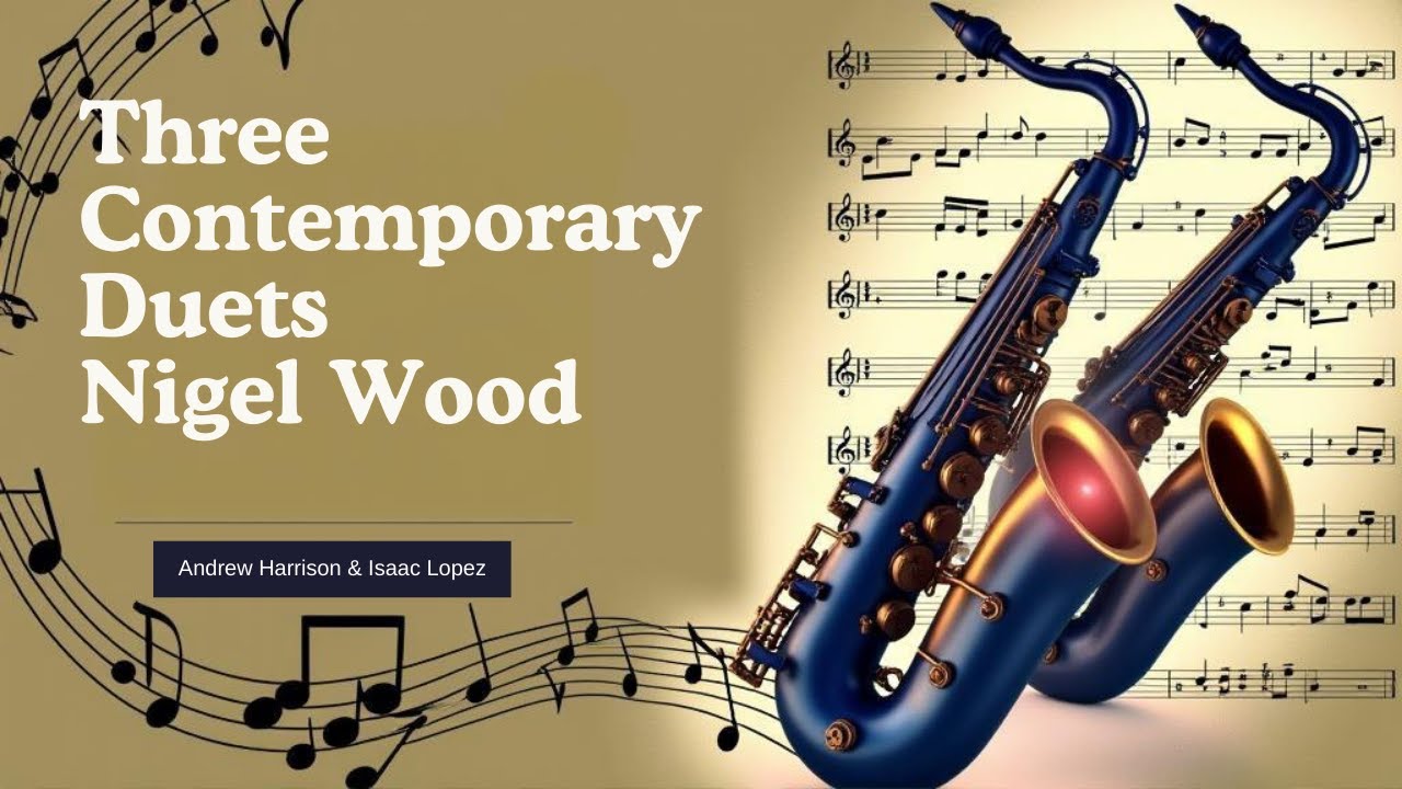 Three Contemporary Duets by Nigel Wood | Score Video