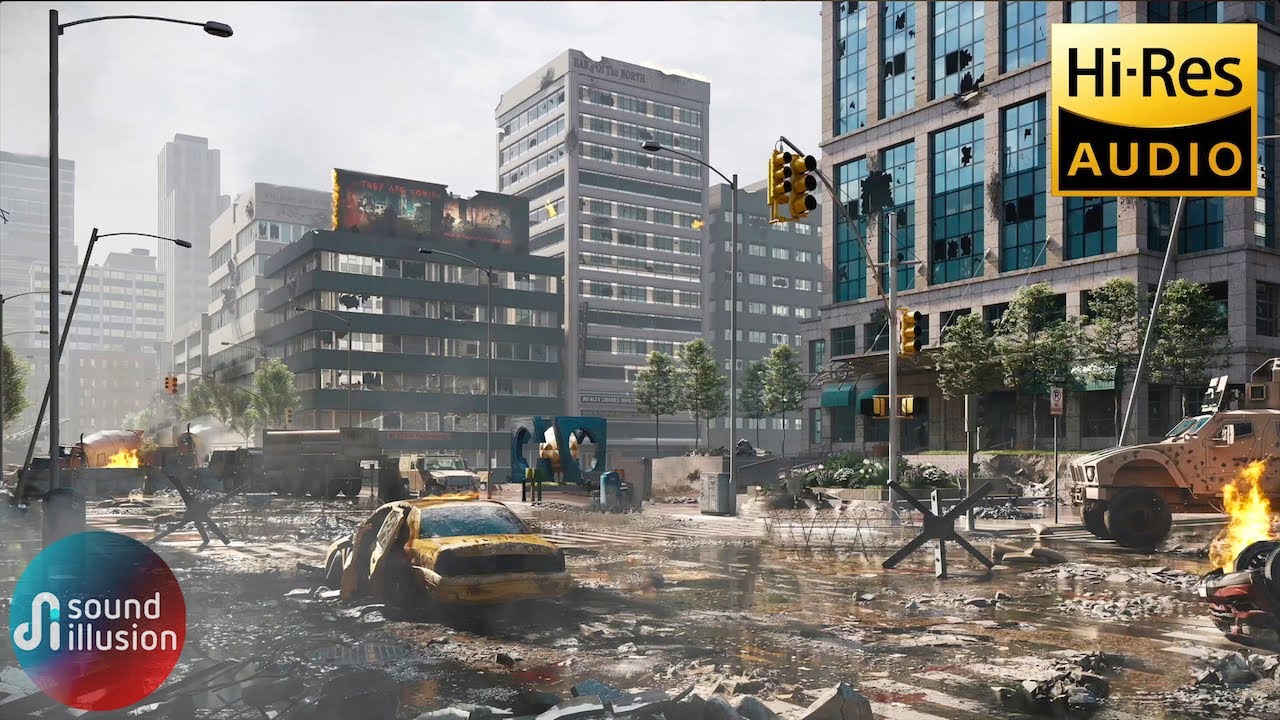 Modern City War Ambience | Civil War Battle