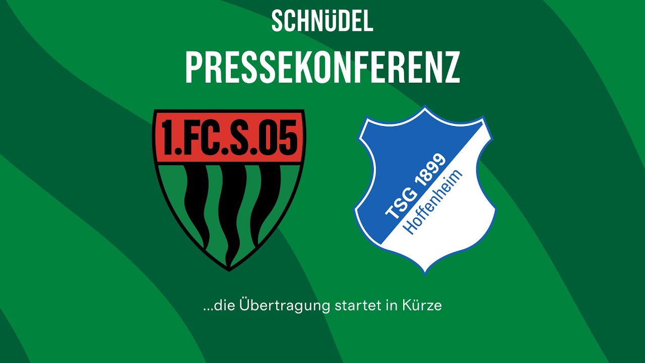 Pressekonferenz nach dem Spiel: 1. FC Schweinfurt 1905 vs. TSG Hoffenheim II
