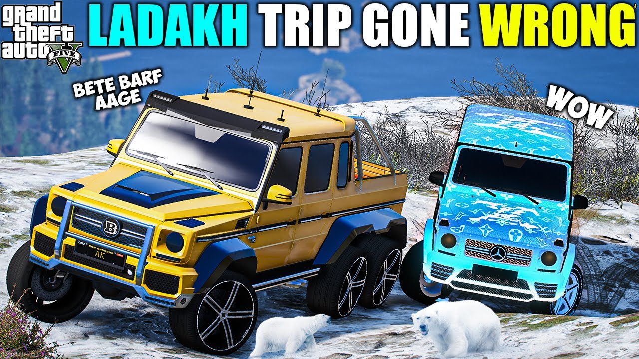 JIMMY LADAKH TRIP TOTALLY GONE WRONG | GTA 5
