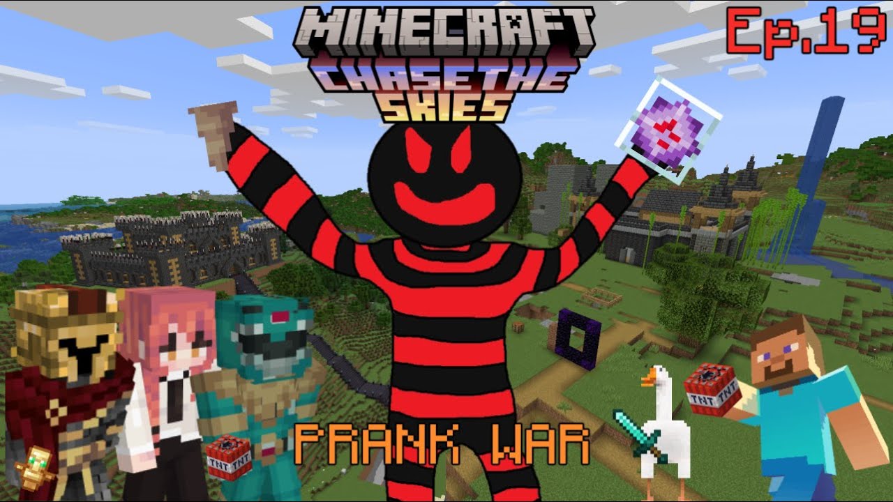 The War Is Over | Minecraft Chase The Skies Realm Ep.19