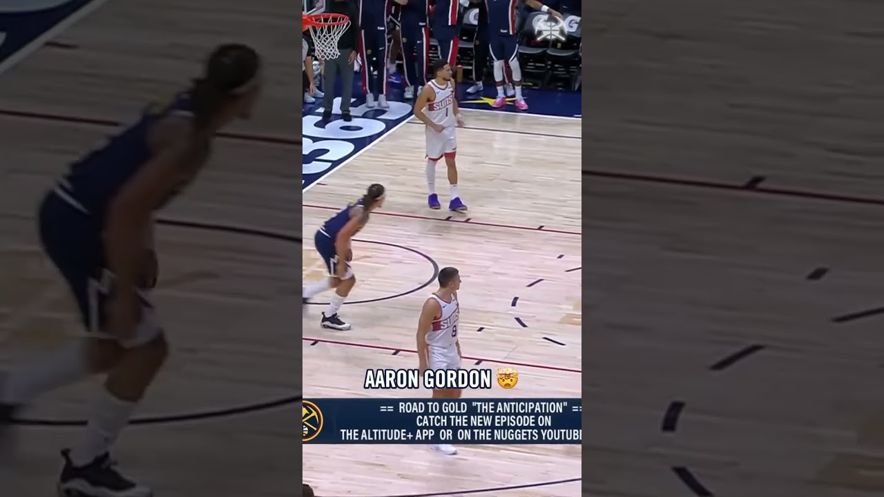 Gravity's just a suggestion when Aaron Gordon takes flight for the 360! 💥