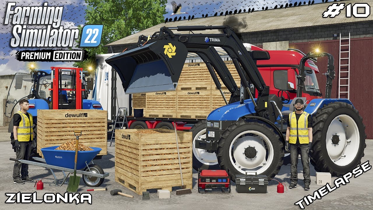 PACKAGING CARROTS into the BOXES and SELLING BOXES | Zielonka | Farming Simulator 22 | Episode 10