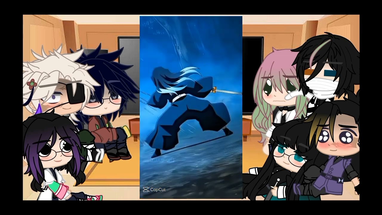 •||Hashiras+Genya react to videos||Sanegiyu+Genmui||#brgacha #kny #gacha #react #gachaclub {My AU}