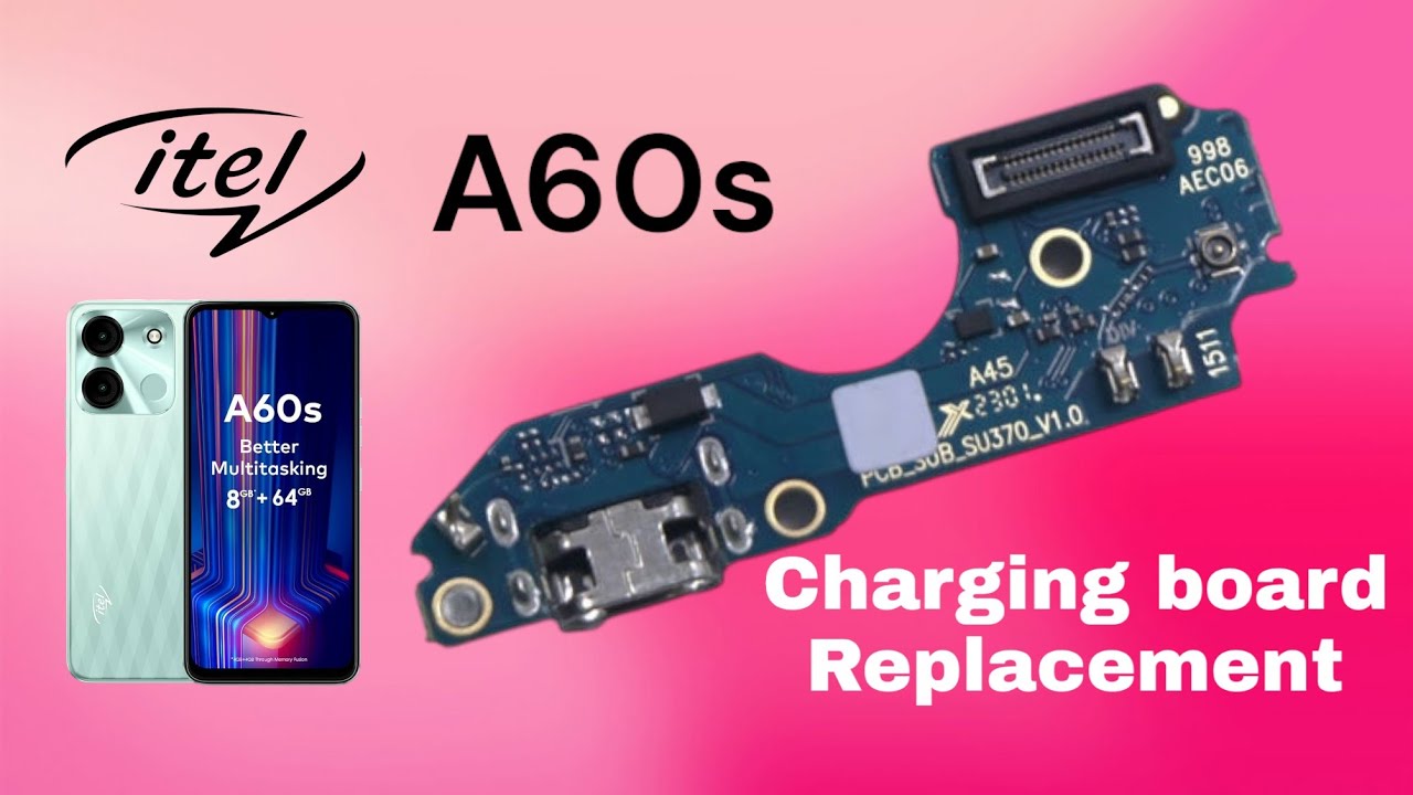 itel A60s charging board replacement  | how to change itel A60s charging board #how #itel #new