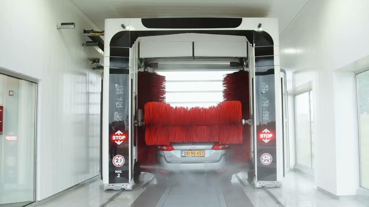 ISTOBAL M'WASH4 + Nordic Swan Ecolabel  - OK Car Wash  facility (Svenstrup - Denmark)