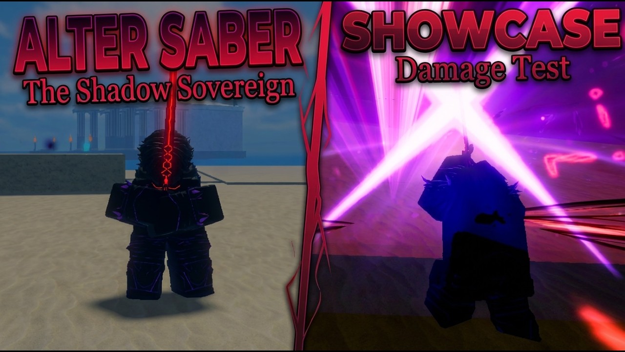Sailor Piece: ALTER SABER — САМАЯ СИЛЬНАЯ ИМБА?! (Showcase + Как Получить)