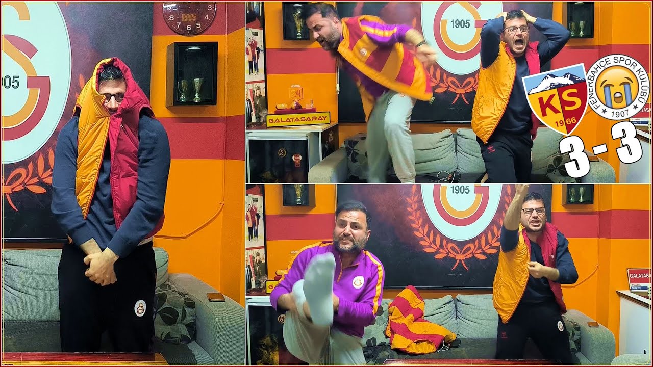 fenevbahçe 3 - 3 Kayserispor Maçı Tepki ||  AĞLAYIN ULAN TESCİLLİ ŞİKECİLER ! ''Crying One''