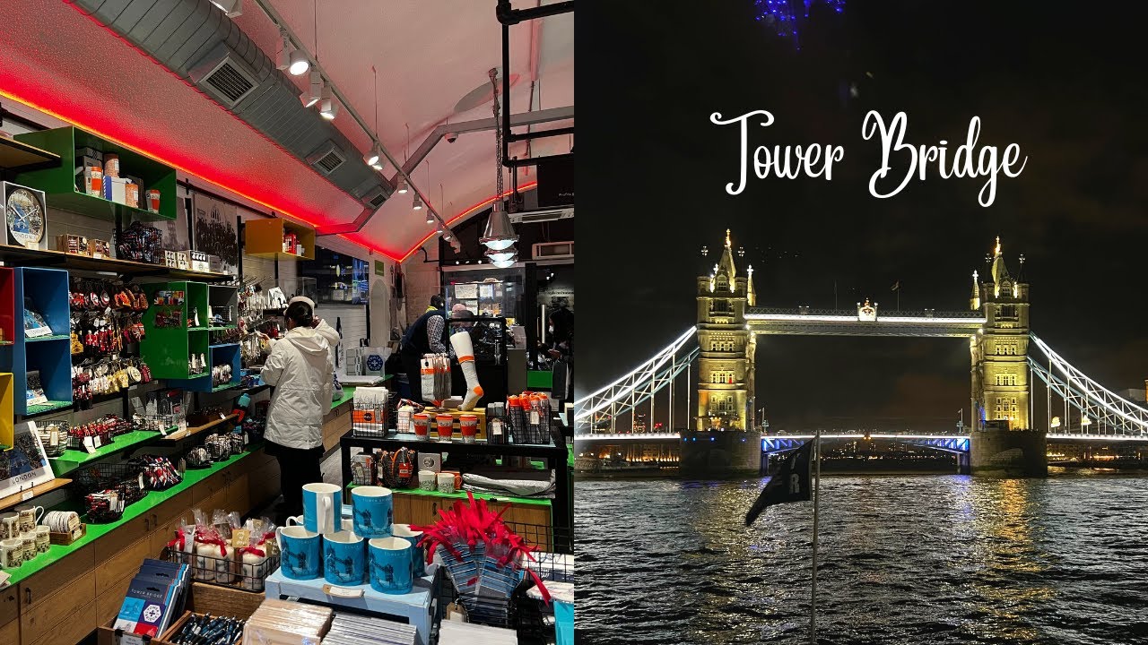 INSIDE TOWER BRIDGE GLASS WALKWAY, MUSEUM, ENGINE ROOMS, GIFT SHOP | JANUARY, 2022
