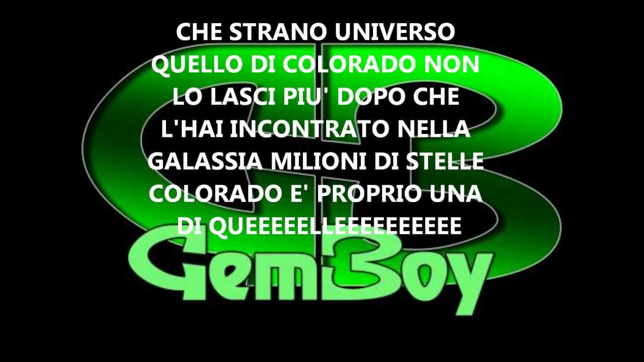 L'universo di Colorado + Testo