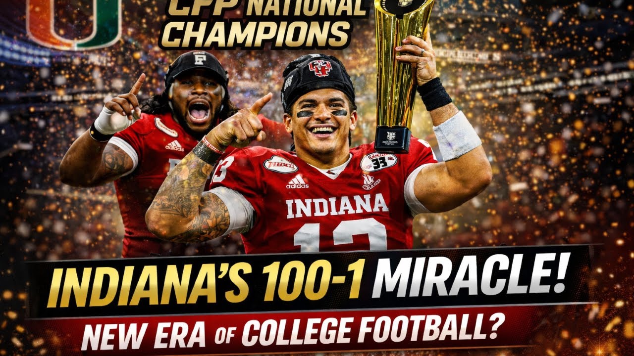 Indiana’s 100-1 CFP Shock | Is This College Football’s New Era?