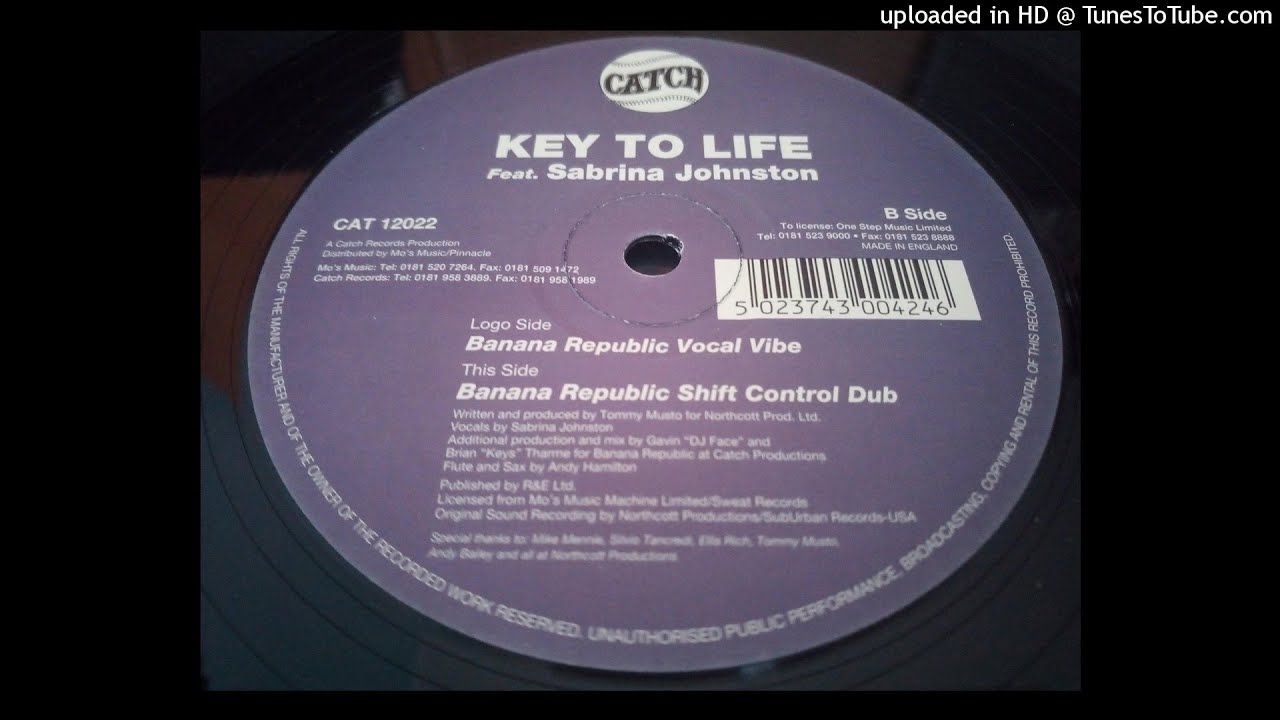 Key To Life feat Sabrina Johnston - Forever (Banana Republic Shift Control Dub)
