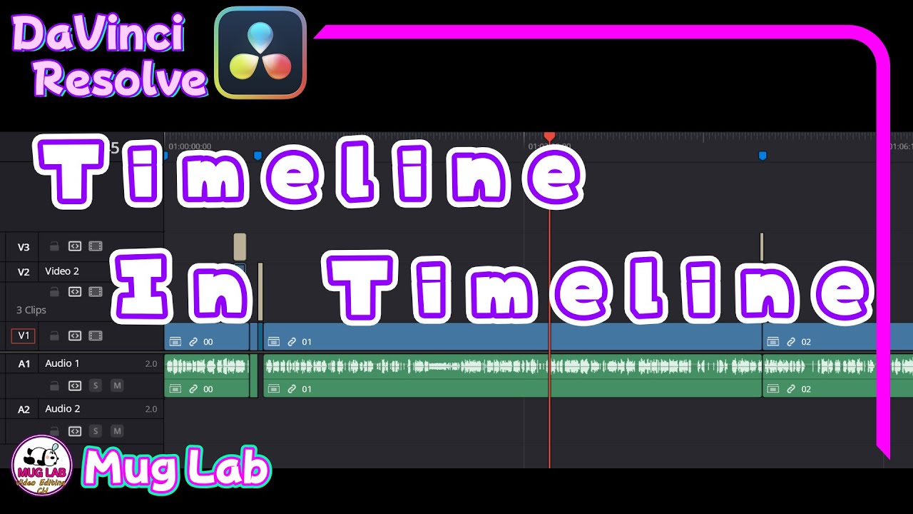 【DaVinci Resolve】Timeline In Timelineの話【ショート】