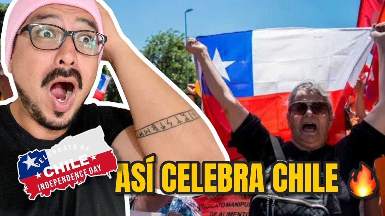 Mexicano REACCIONA a las FIESTAS PATRIAS de Chile 🇨🇱 | ¡Qué locura en septiembre!