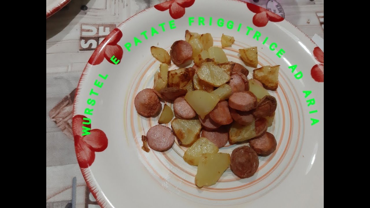 WURSTEL E PATATE FRIGGITRICE AD ARIA PRINCESS