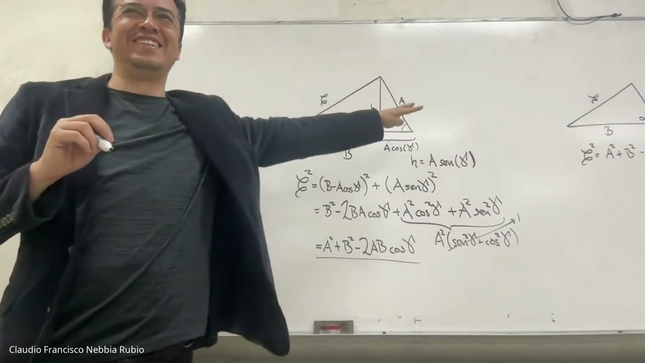 Geometría 1 (2026-2):  Ley de cosenos
