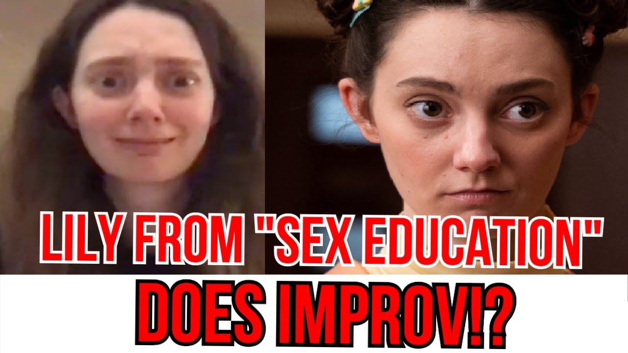 Sex Education's TANYA REYNOLDS does a KILLER Improv scene!