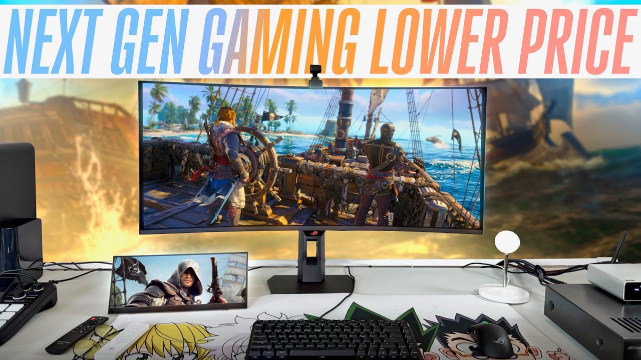 Обзор ASUS XG34WCDMS: OLED нового поколения без переплаты