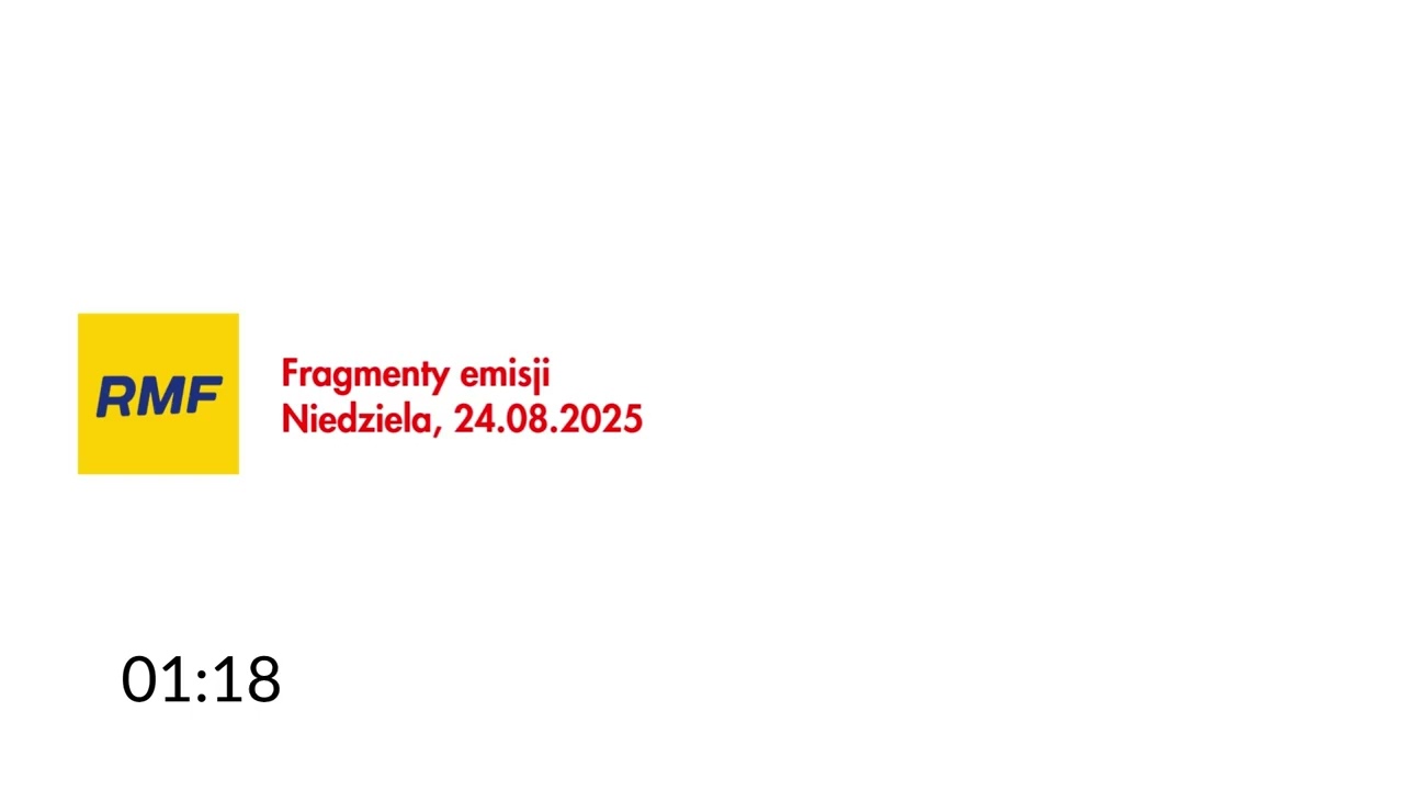 RMF FM - Fragmenty emisji (24.08.2025)