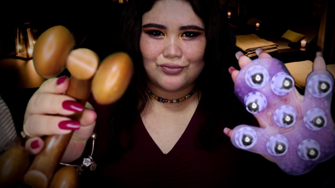 ★ASMR★ Roleplay - ANTIP&Aacute;TICA en el SPA (Masajes en tu Cabeza, cuello y hombros) | ASMRJulyDots