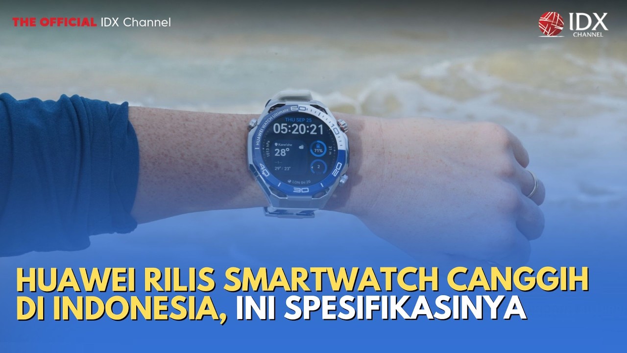 Huawei Rilis Smartwatch Canggih di Indonesia, Ini Spesifikasinya | TECH BIZZ