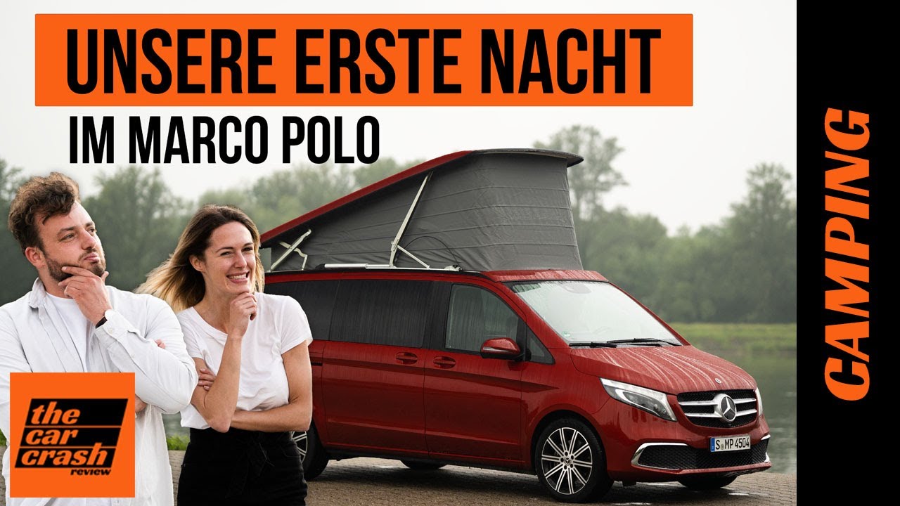 Mercedes-Benz Marco Polo (2021): SO war UNSERE erste NACHT im V-Klasse Camping-Van! 😴🏕 Test | 300d