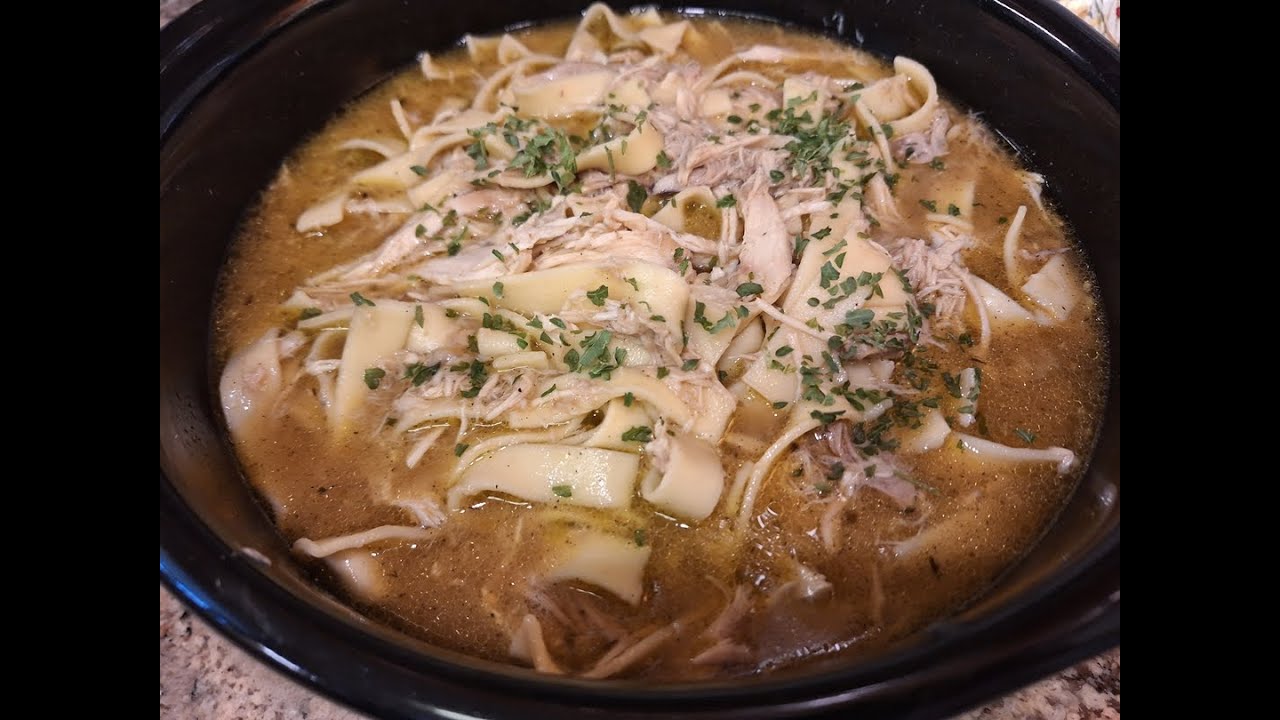 Homemade Chicken and Noodles