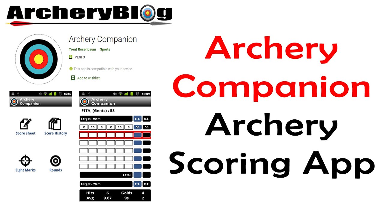 Archery Companion Archery Scoring App Review