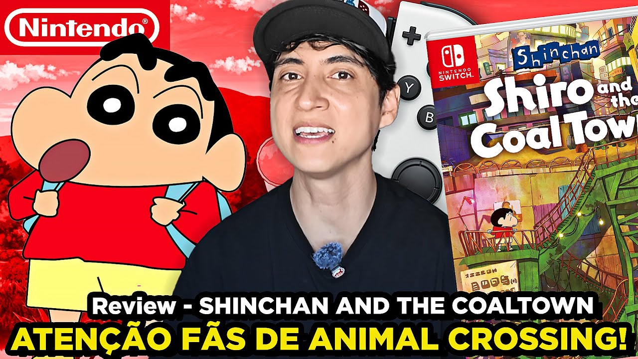 O pr&oacute;ximo jogo pra f&atilde;s de Animal Crossing! Shin Chan: Shiro and the Coal Town | Minha An&aacute;lise