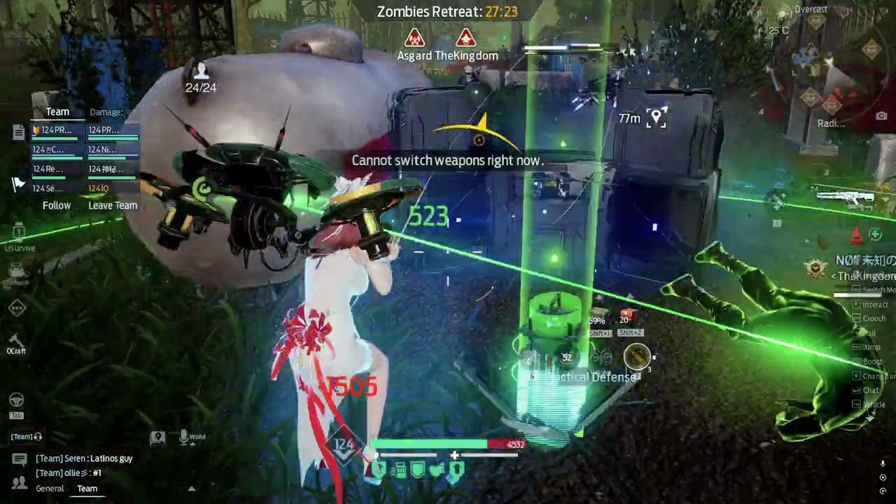 Dps and Healing During Radiation Island Zombies and AirDrops